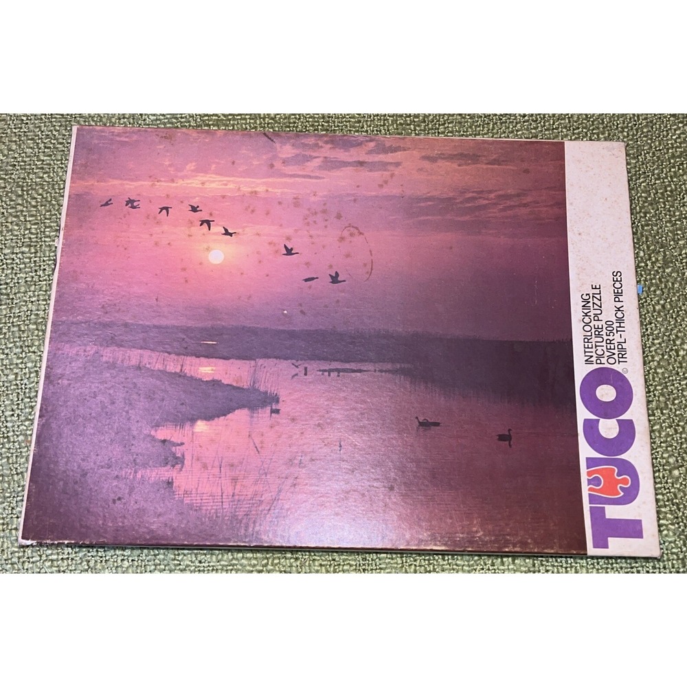 Tuco Picture Puzzle Triple Thick Pieces , Sunset Glow Vintage